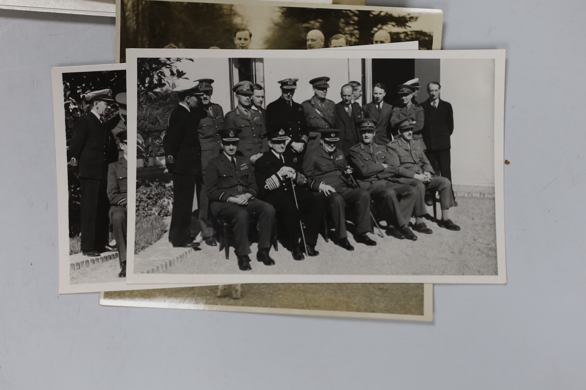 The collection of Brenda Hills, Staff in the war rooms during WW2, working alongside Winston Churchill - a group of letters, photographs and related ephemera